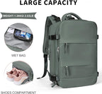 coowoz Large Travel Backpack For Women Men, Carry On Flight Approved, Hiking - Image 4