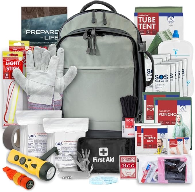 Urban Survival Bug-Out Bag/Go Bag and Disaster Survival Supplies by EmergencyZone