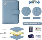 Melsbrinna Premium Leather Passport Holder Covers Case, Waterproof Rfid - Image 4