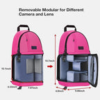 MOSISO Camera Sling Bag, DSLR/SLR/Mirrorless Camera Backpack Case Shockproof - Image 6