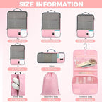 BAGAIL 4/6 Set/8 Set Compression Packing Cubes Travel Accessories Expandable - Image 2