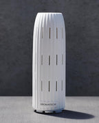 AromaTech Ambience Scent Diffuser for Essential Oil Blends & Fragrances – Waterless Scent Machine w/Bluetooth for Home, Bathroom Boutiques, Hotel, Spa – White Stone