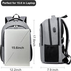 Backpack for Men and Women, School Backpacks for Teen Boys & Girls, Student - Image 5