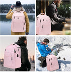 Laptop Backpack, Business Travel Anti Theft Slim Durable Laptops Backpack - Image 7
