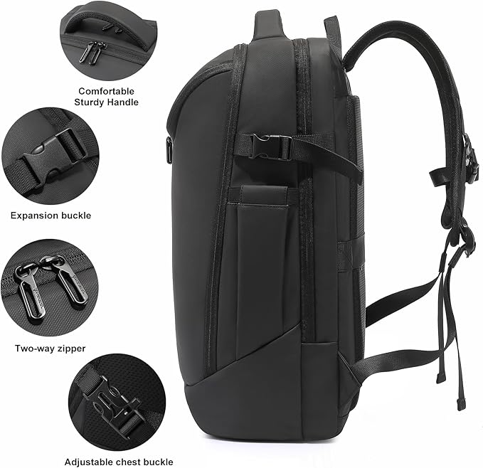 Travel Backpack for Women, Carry on Luggage 30L Flight Approved Water-resistant - Image 5