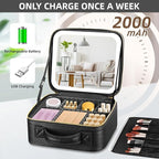 Lighted Travel Makeup Bag - Image 3