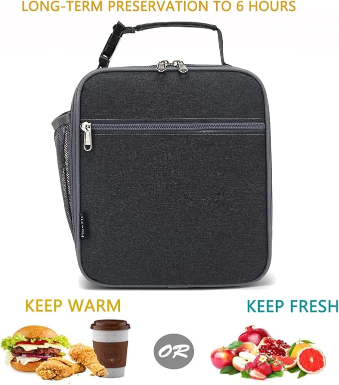 FlowFly Kids Lunch box Insulated Soft Bag Mini Cooler Back to School Thermal - Image 5