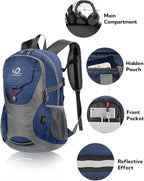 WATERFLY Lightweight Packable Hiking Backpack: 30L Foldable Travel Daypack - Image 3
