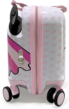 Fast Forward 18" Hello Kitty Kids Ride on Luggage-Hardshell Rolling Travel - Image 3