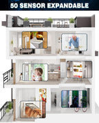 Door Chime, Wireless Door Open Alarm-SANJIE Door Entry Chime - Image 9