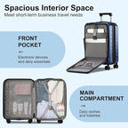 Expandable Carry On Luggage Airline Approved, 20 Inch Lightweight ABS+PC Hard - Image 4