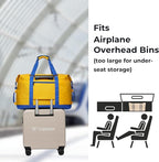 SUNNY BIRD Duffel with Utility Pouch, 40L Weekender Overnight Bag with Shoe - Image 5