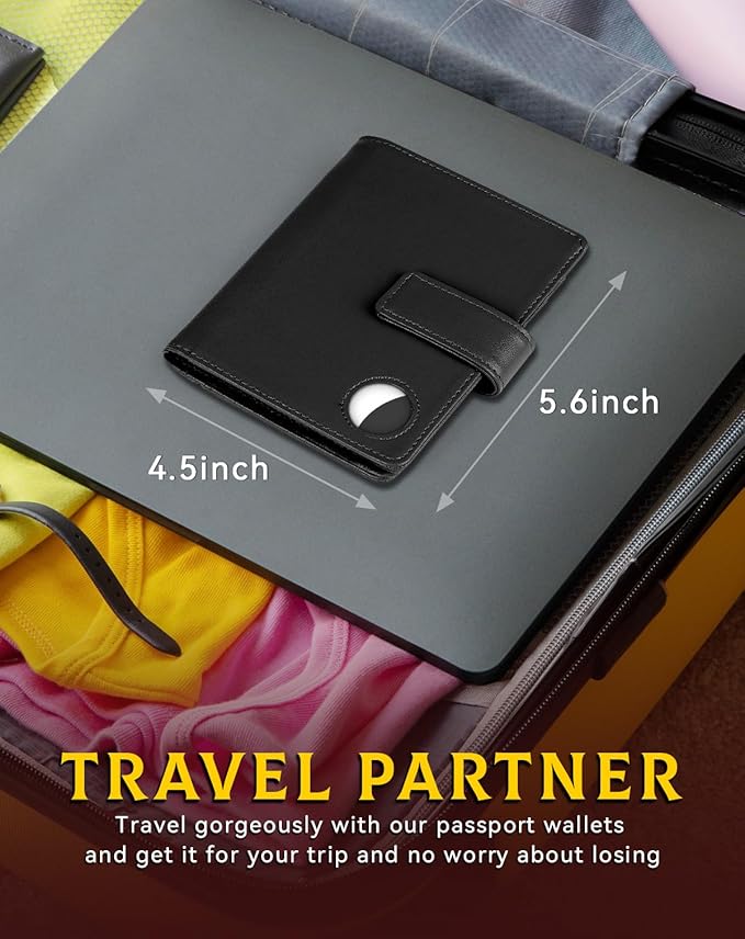 Passport Holder Wallet Cover Case - Image 5