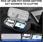 Teskyer Electronics Organizer Travel Case, Waterproof Portable Tech Accessories - Image 3