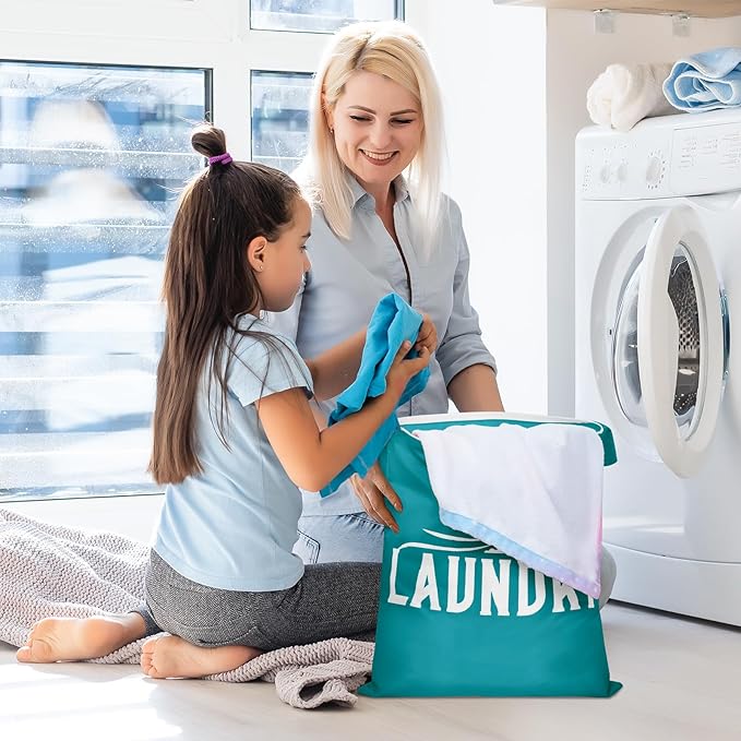2 Pcs Large Travel Laundry Bag - Image 4