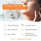 Vitamin C Serum With Collagen - Dermatologist Tested, Skin Brightening, Anti-Aging, Acne Treatment, Fades Dark Spots, Cruelty Free Korean Skin Care For All Skin Types - 1.69 oz