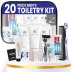 Trektote Travel Toiletry Kit for Men and Women – 20 Piece Set of Travel Size by Trektote