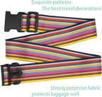 Stripes Luggage Straps for Suitcases, Adjustable Luggage Travel Belt to Keep - Image 4