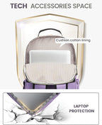 LOVEVOOK Laptop Backpack Purse for Women, Work Travel Computer Bags, College - Image 7