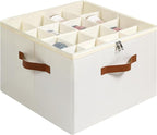 Shoe Organizer for Closet, Foldable Shoe Storage Bins by Unknown