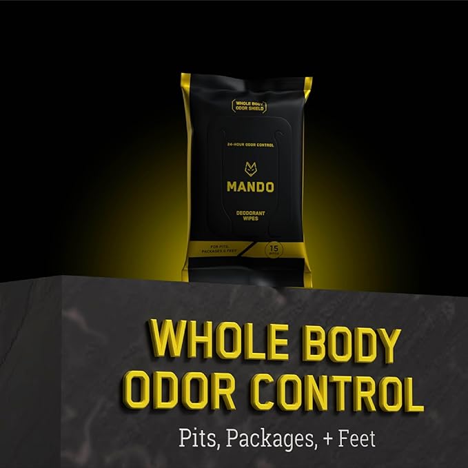 Mando Deodorant Wipes - Image 4
