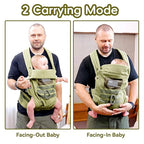 Baby Carrier, Lumbar Support Infant Carrier - Image 5