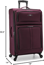 U.S. Traveler Anzio Softside Expandable Spinner Luggage, Checked-Large 30-Inch - Image 6