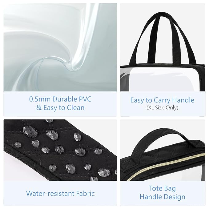 PACKISM Clear Toiletry Bags - Image 5