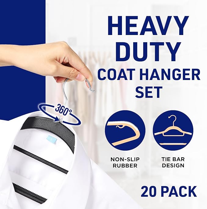 Lifemaster Versatile Clothes Hanger Set - Image 5