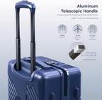ALPHA CAMP 20-inch Carry On Luggage Airline Approved - Image 5