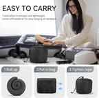 SZXYX Travel Pillows for Airplanes, 100% Pure Memory Foam Neck Pillow for - Image 3