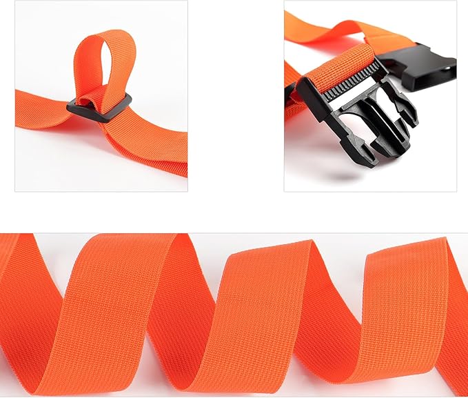 4Pcs Luggage Straps for Suitcase Travel Accessories TSA Approved, 80In Long - Image 2