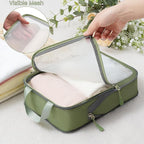 BAGAIL 6 Set Ultralight Compression Packing Cubes Packing Organizer - Image 6
