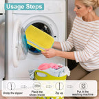 2PCS Shoe Washing Machine Bag, Durable Shoe Bag - Image 5