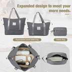 Merax Softside Luggage Set Softshell Lightweight 3 Piece Spinner Suitcase - Image 3