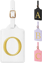 Personalized Initial Luggage Tags by izuzta