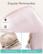 Vlando Small Jewelry Travel Case, Jewelry Pouch Bags - Image 4