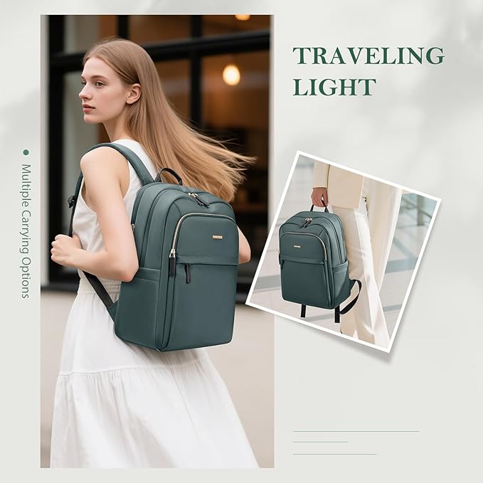 Travel Backpack for Women Personal Carry On Bag Business Weekender Hiking - Image 7