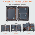 Cipway Compression Packing Cubes, Ultralight Luggage Organizer Bags, Travel - Image 7