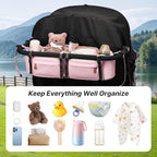Double Stroller Organizer for Bob Duallie and Baby Jogger City Mini GT2 - Image 7