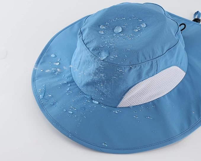 Home Prefer UPF50+ Mens Sun Hat Wide Brim Fishing Hat - Image 3