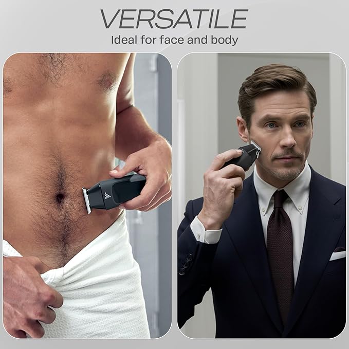 HUMMINGBIRD™ MK1 Compact Trimmer – Portable Electric Beard & Body Hair Trimmer - Image 5
