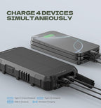 Dexnor Solar Charger Power Bank 27, 65W PD3.0 & QC3.0 Fast Charging Powerbank - Image 3