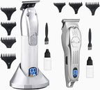 Fagaci Professional Hair Trimmers for Men, Zero Gap Trimmer with Powerful Motor, Hair Detailer Trimmer Cordless, Hair Edger for Barber
