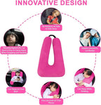 Travel Pillow, Travel Pillow for Kids, Sleeper Hold Pillow Travel, Removable - Image 5