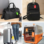 7 Pack Silicone Luggage Tag Baggage Handbag Travel Bag Tags - Image 6