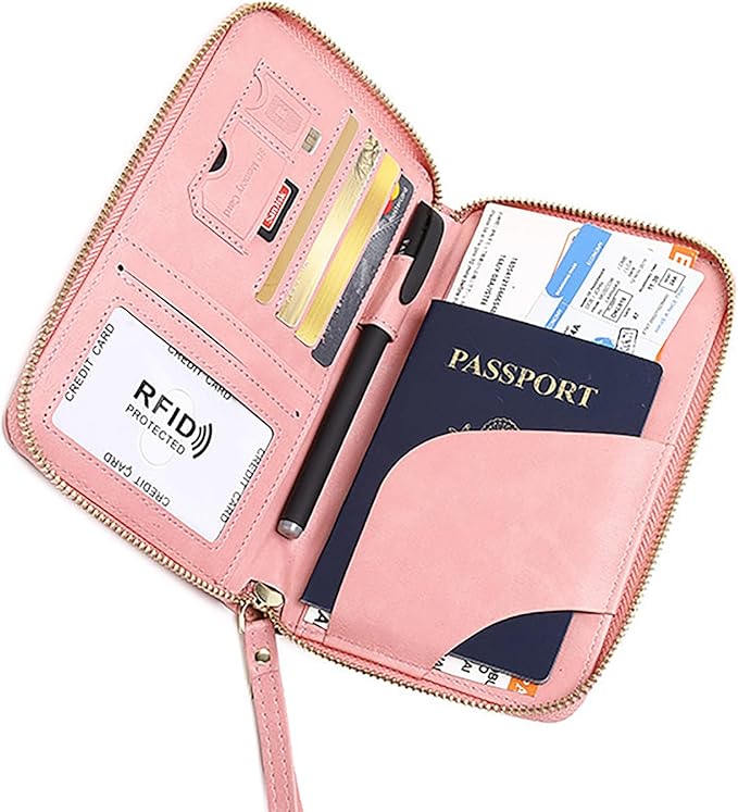 Rowgins Rfid Blocking Passport Holder Wallet, Rowgins Rfid Passport Holder - Image 2