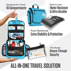 VENTURE 4TH Hanging Travel Toiletry Bag - Image 5