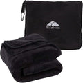 BlueHills Premium Soft Tall Travel Blanket Pillow Airplane Flight Blanket Long by BlueHills