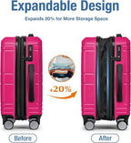 KYME Carry On Luggage 22x14x9 Airline Approved - Image 2
